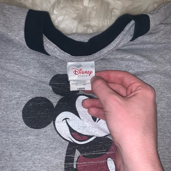 Vintage Disney Mickey Mouse tee size L - Picture 3 of 3